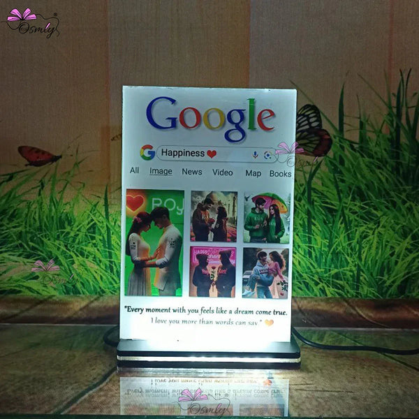 Acrylic Google Theme LED Frame - OSMLY