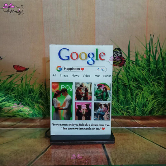 Acrylic Google Theme Table Frame - OSMLY