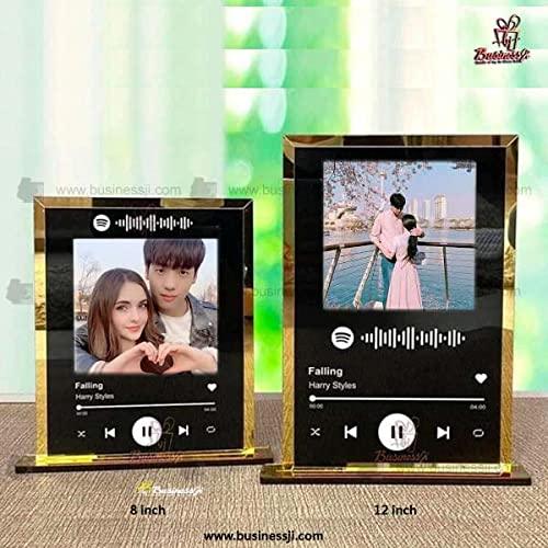 Acrylic Gold Border Spotify Frame - OSMLY