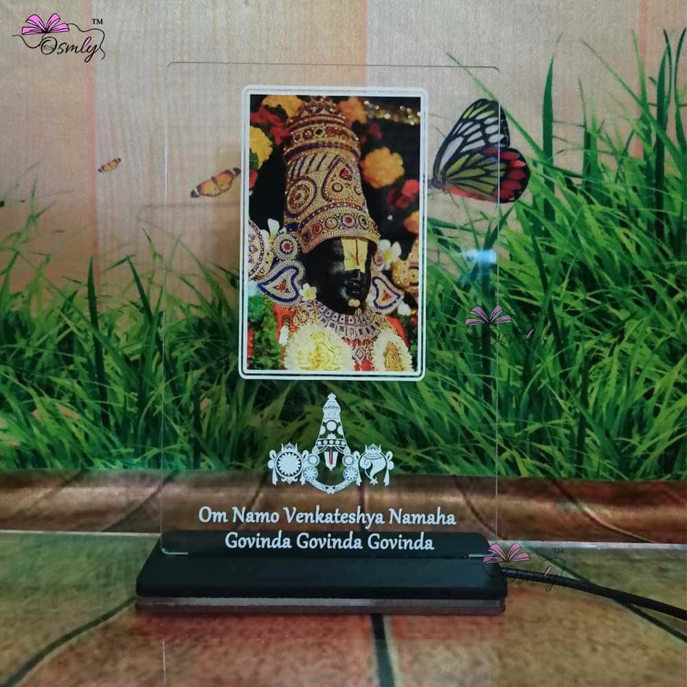 Lord Venkateswara LED Lamp - OSMLY