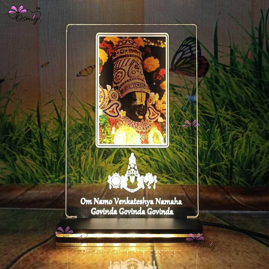 Lord Venkateswara LED Lamp - OSMLY