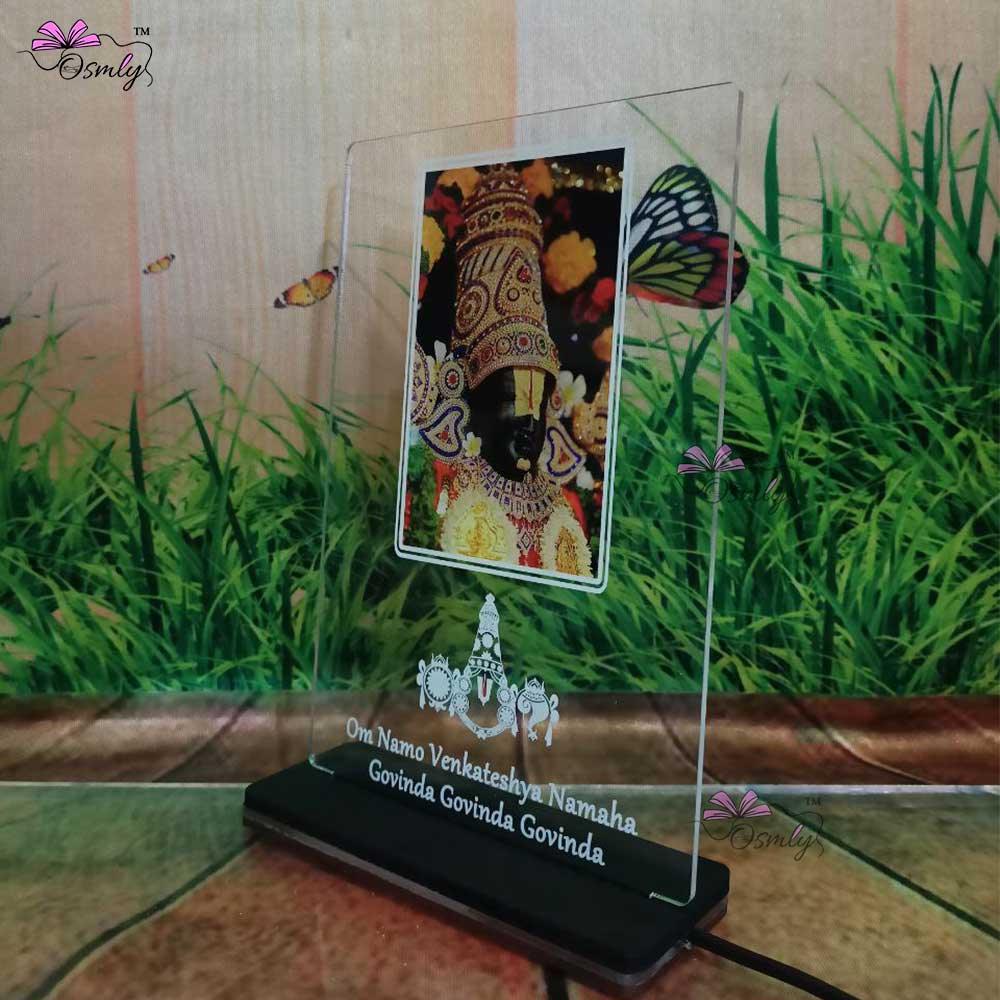 Lord Venkateswara LED Lamp - OSMLY