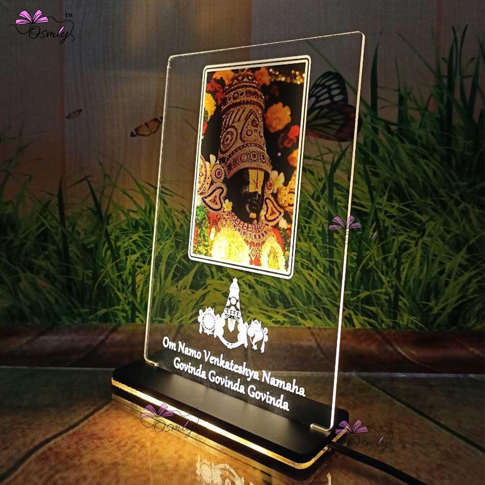 Lord Venkateswara LED Lamp - OSMLY