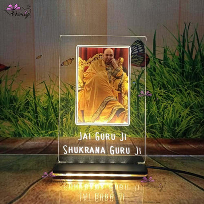 Guruji Maharaj Swaroop LED Lamp - OSMLY