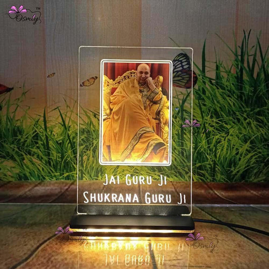 Guruji Maharaj Swaroop LED Lamp - OSMLY