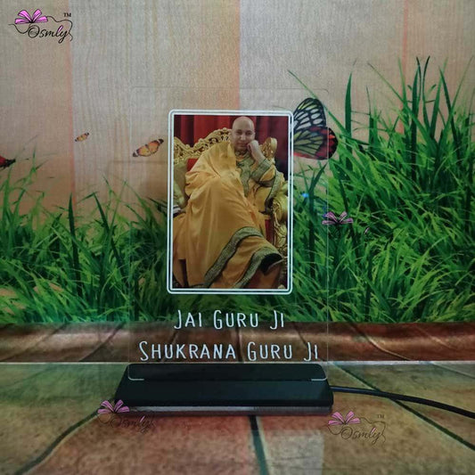 Guruji Maharaj Swaroop LED Lamp - OSMLY