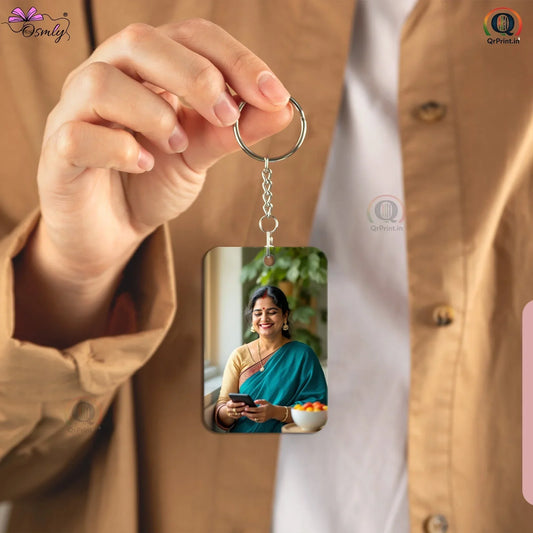 Mom Voice QR Keychain - OSMLY