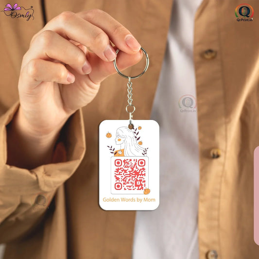 Mom Voice QR Keychain - OSMLY