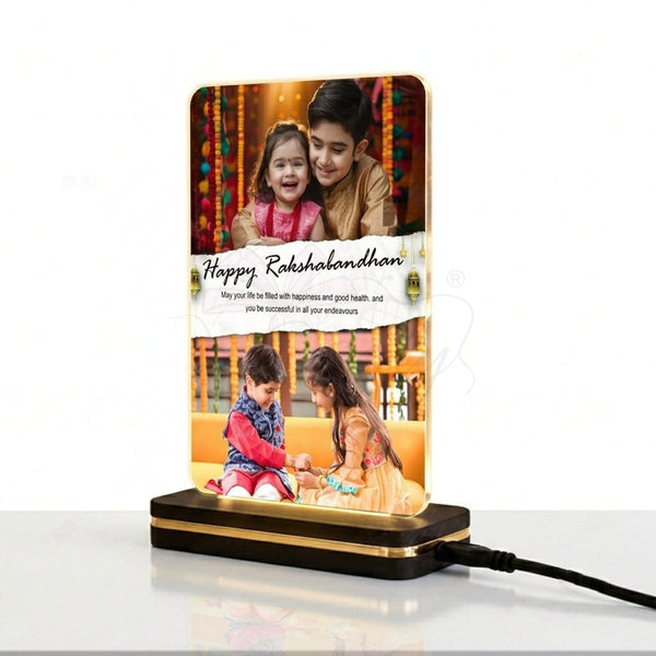 Customized Rakhi Lamp for Sister