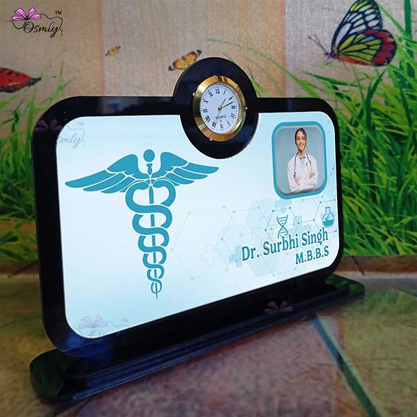 OSMLY UV Printed Doctor Table top from OSMLY Name Plate