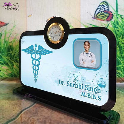 OSMLY UV Printed Doctor Table top from OSMLY Name Plate