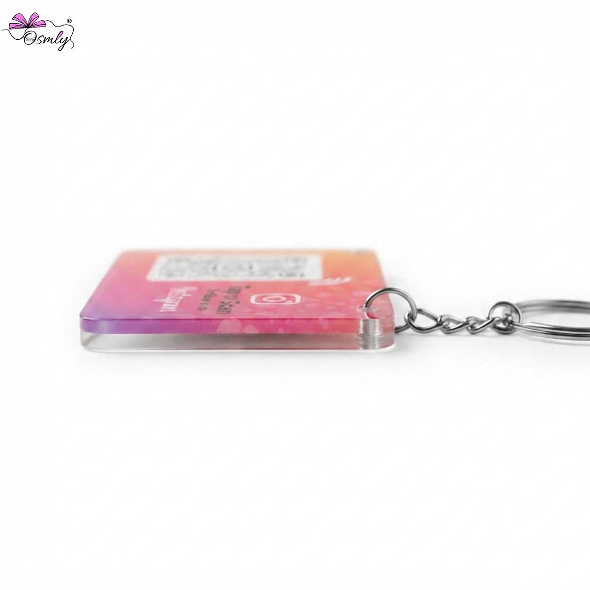 Instagram NFC QR Keychain