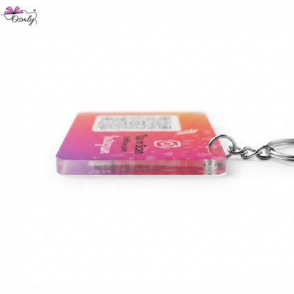Instagram NFC QR Keychain
