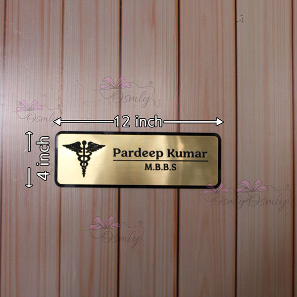 OSMLY Acrylic Customized Name Plate from OSMLY Name Plate