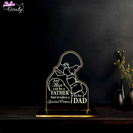 OSMLY Acrylic Dad Sketch Lamp from OSMLY Gift for Dad