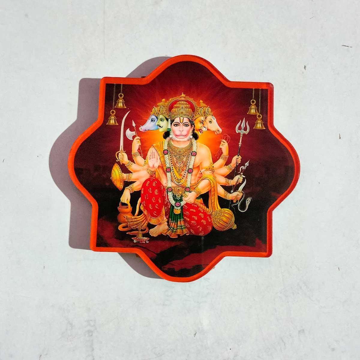 AcrylicPanchmukhiHanumanKavach - OSMLY