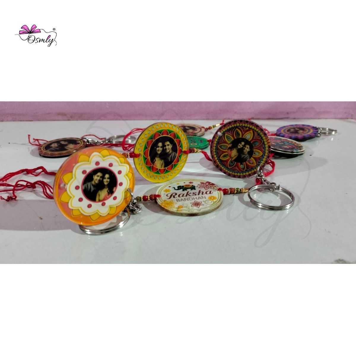 Personalized Acrylic Rakhi Kit