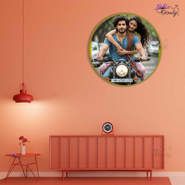 Acrylic UV Gold Border Frame - OSMLY