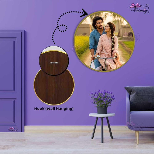 Acrylic UV Gold Border Frame - OSMLY