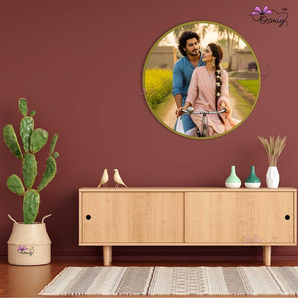 Acrylic UV Gold Border Frame - OSMLY