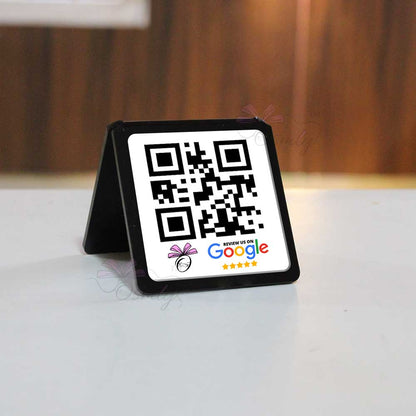 Silver Acrylic Single QR Stand