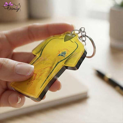 CSK Cricket Jersey Keychain