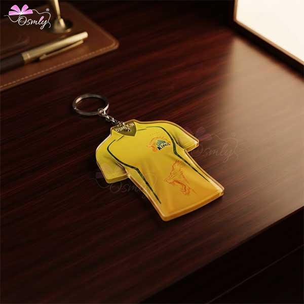 CSK Cricket Jersey Keychain