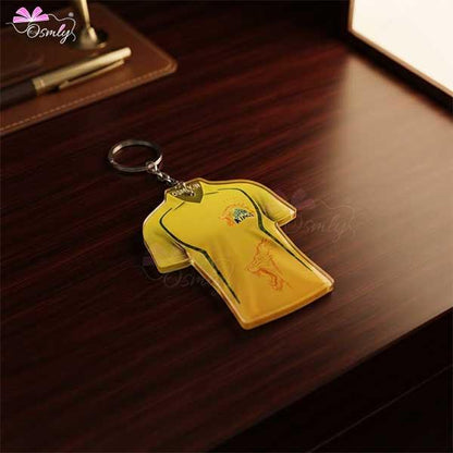 CSK Cricket Jersey Keychain