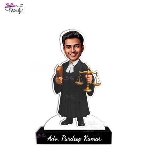 Customized Advocate Caricature