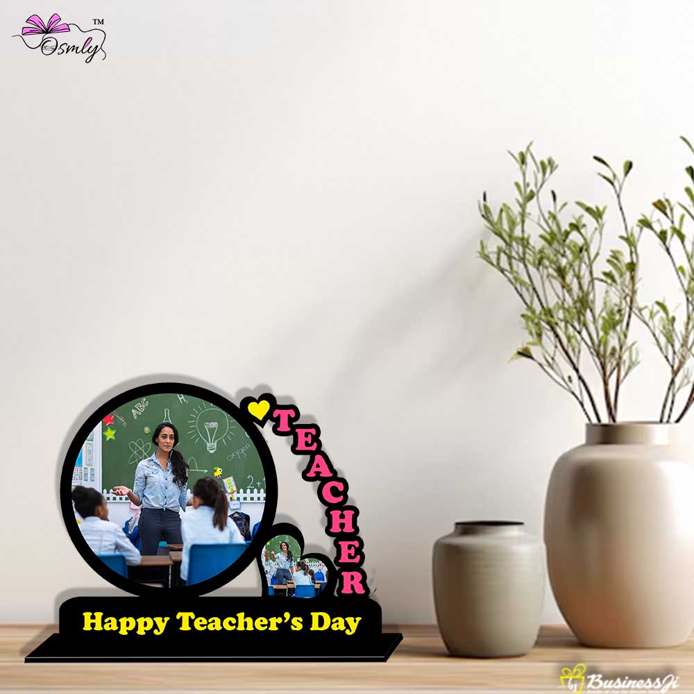 OSMLY Happy Teacher's Standee from OSMLY MDF Table Frame