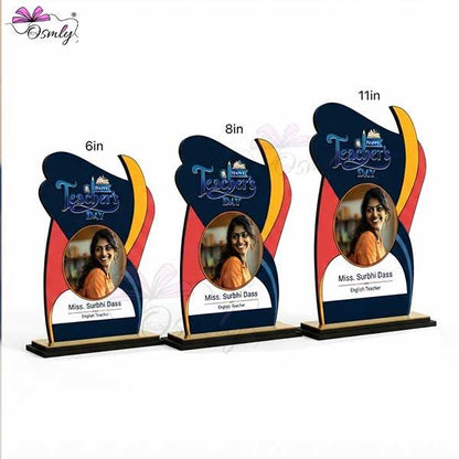 Customized Teachers Day Trophy