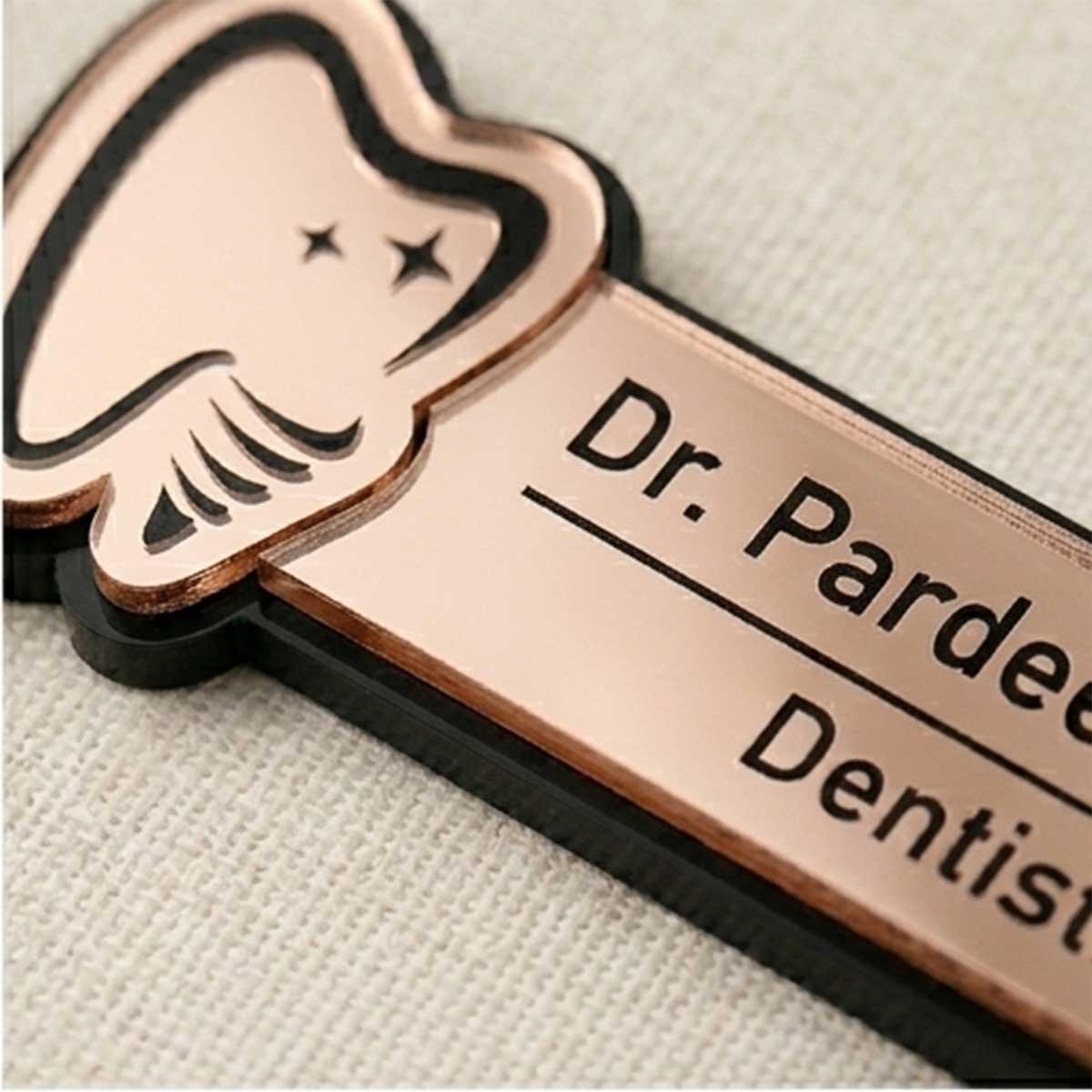 CustomizedAcrylicNameBadgecloseup - OSMLY