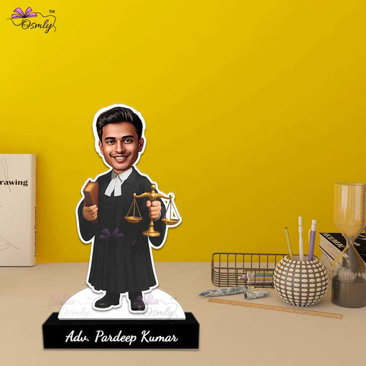 Customized Advocate Caricature