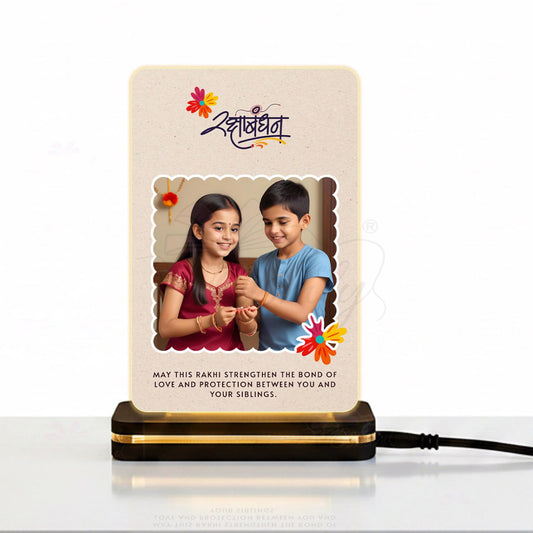 Customized LED Rakhi Plaque