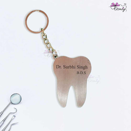 Customized Metal Dentist Key Chain