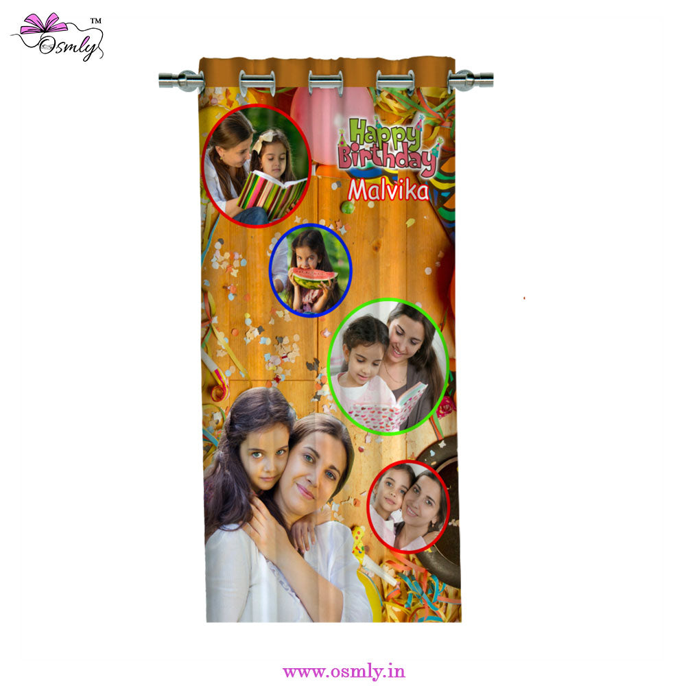 OSMLY Customized Photo Printed Curtain from OSMLY Curtains