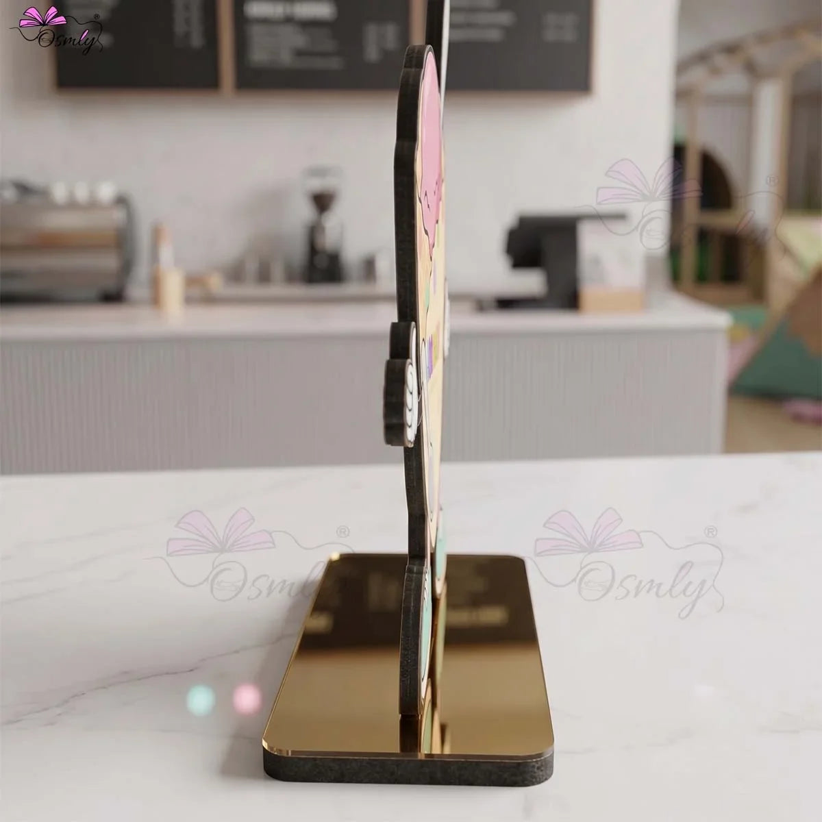 Customized Pizza QR Stand