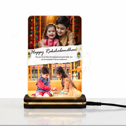 Customized Rakhi Lamp for Sister