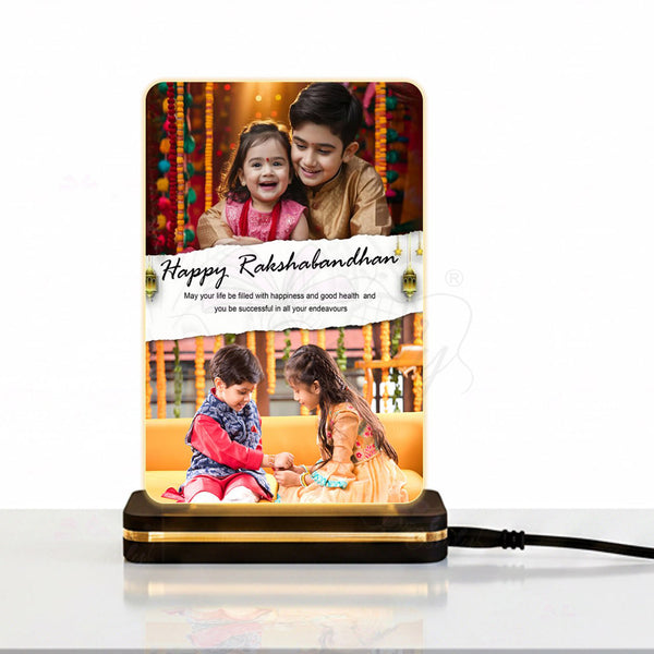 Customized Rakhi Lamp for Sister