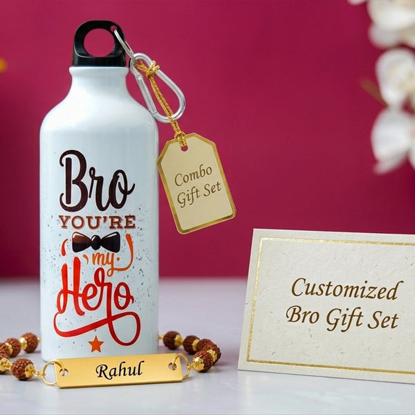 Customized Rudraksh Rakhi Sipper