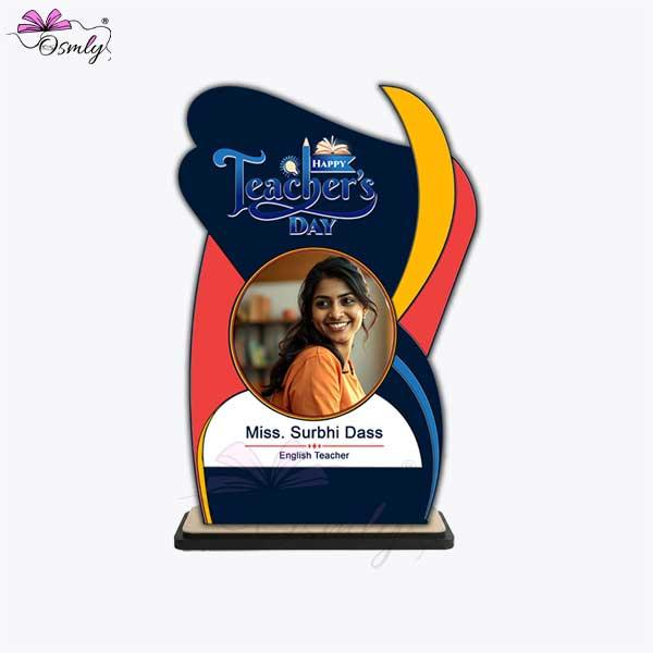 Customized Teachers Day Trophy
