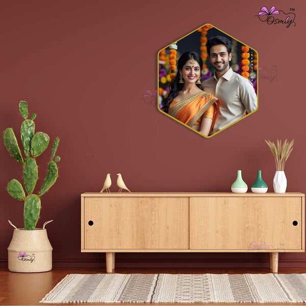 Customized UV Print Hexagonal Frame - OSMLY