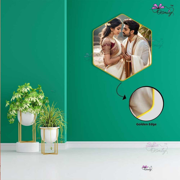 Customized UV Print Hexagonal Frame - OSMLY