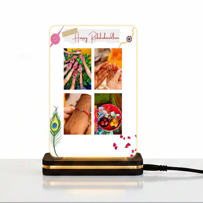 Customized Rudraksh Rakhi Combo