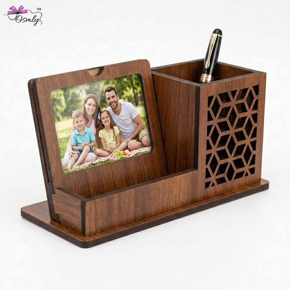 Customized_Photo_Desk_Organizer - OSMLY