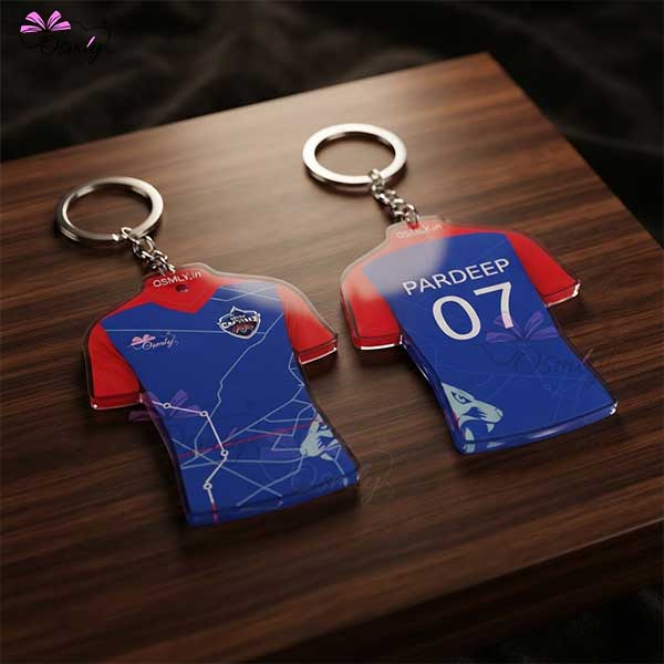Delhi Capitals Acrylic Keychain