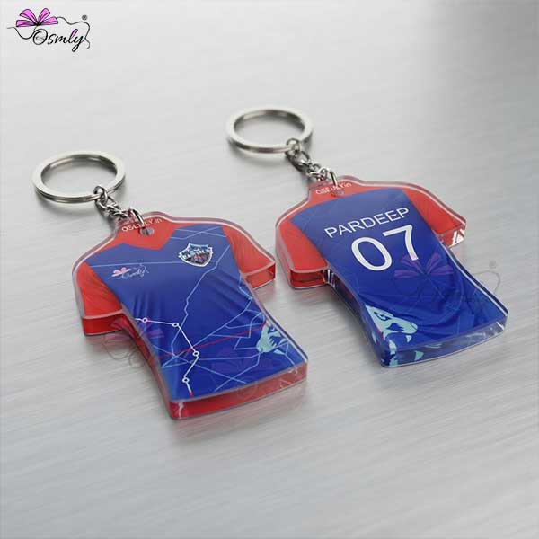 Delhi Capitals Acrylic Keychain