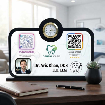 DentistClockQRStandgooglereviewstand - OSMLY