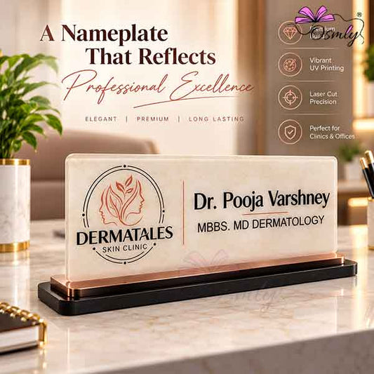 Dermatales Skin Clinic Nameplate