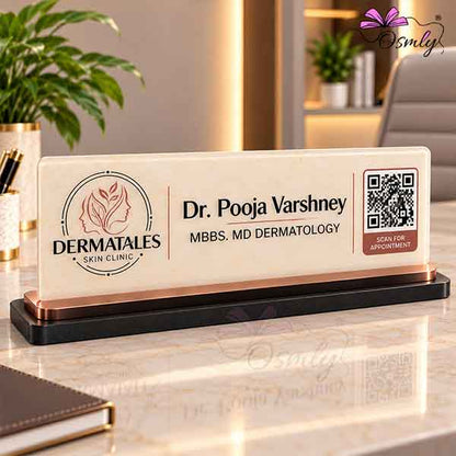 Dermatales Skin Clinic Nameplate